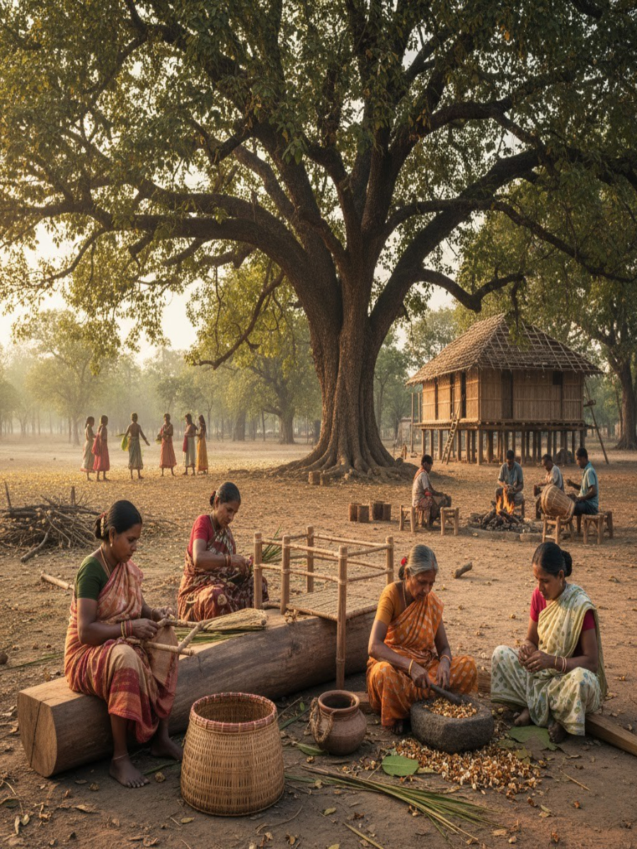 How the Teak and Mahua Trees Shaped Bengal’s Tribal Culture
